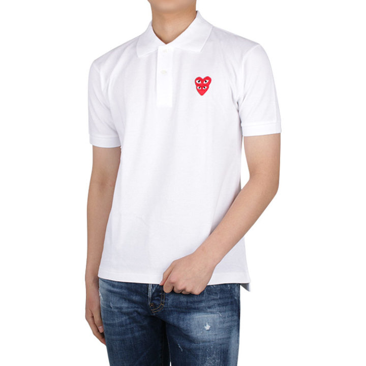 Red Double Wappen Short Sleeve Karatei