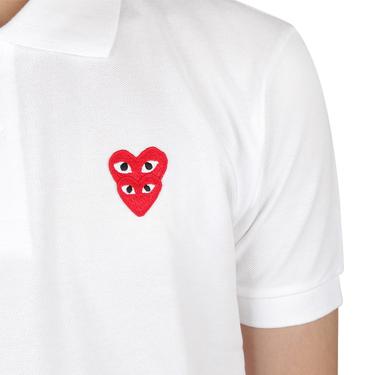 Red Double Wappen Short Sleeve Karatei