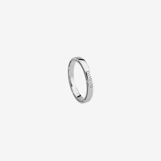 Damiani D.Side Diamonds Wedding Band Platinum