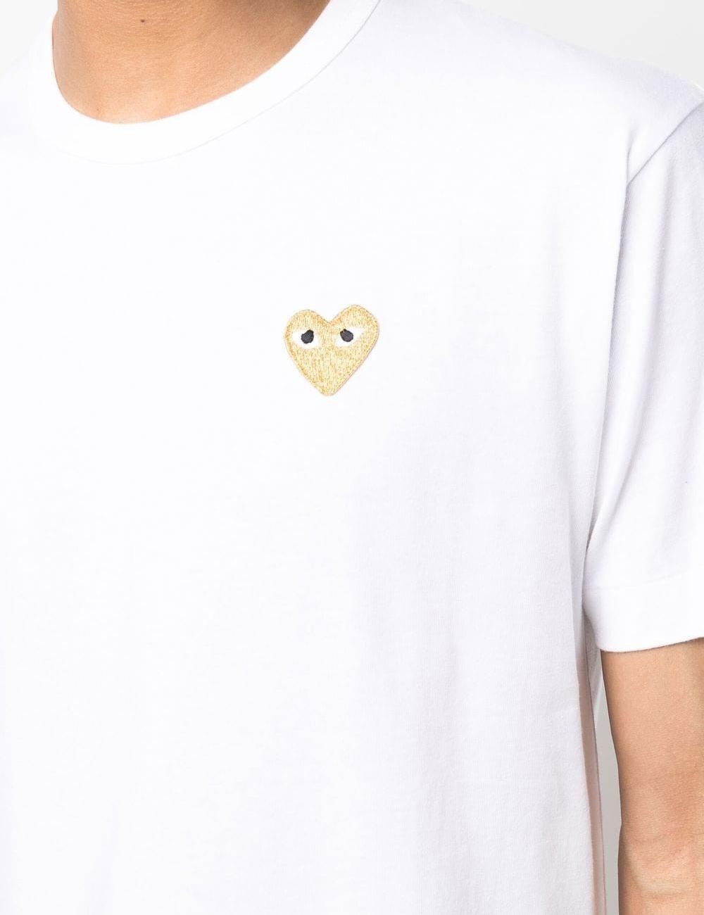 Gold Heart Wappen Short Sleeve Tee