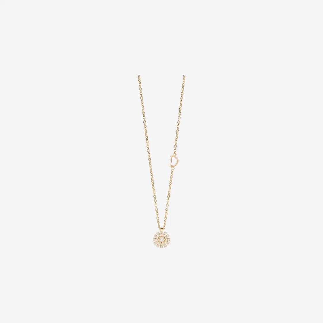 Damiani Margherita Diamonds 8mm Necklace Yellow Gold