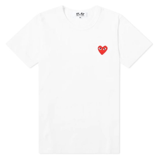 23SS Red Heart Wappen Short Sleeve Tee