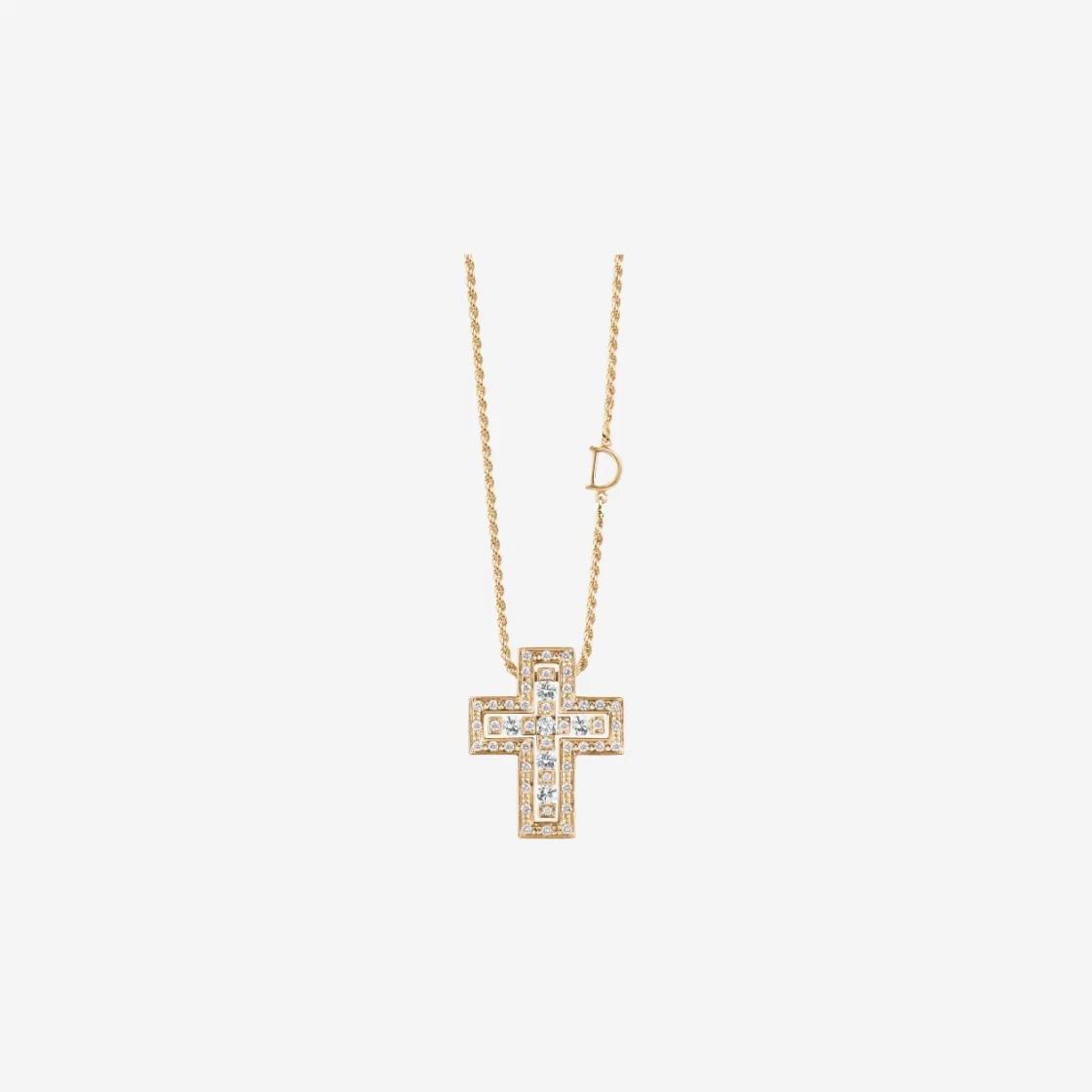 Damiani Belle Epoque Diamonds Necklace Yellow Gold