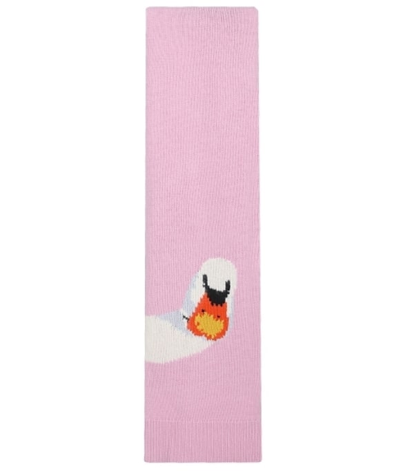 SWAN SCARF light pink