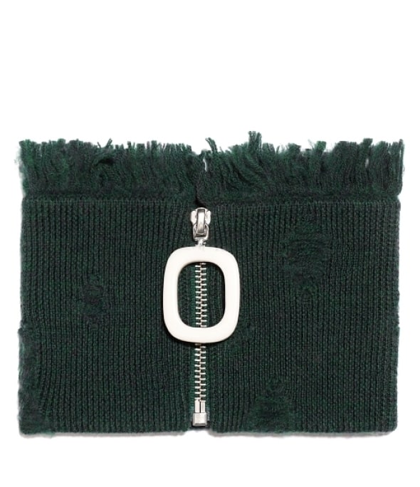 23SS FRINGE NECKBAND green