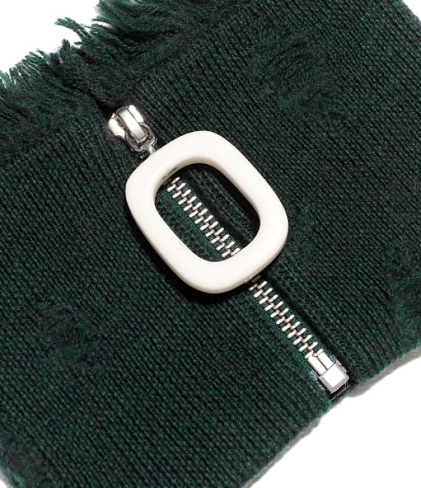 23SS FRINGE NECKBAND green