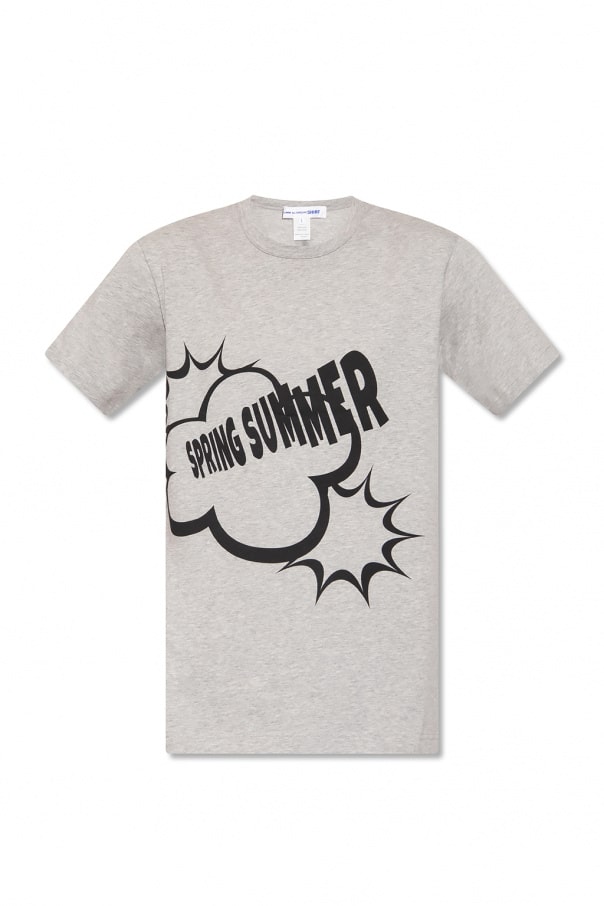 Graphic short sleeve tee Gray