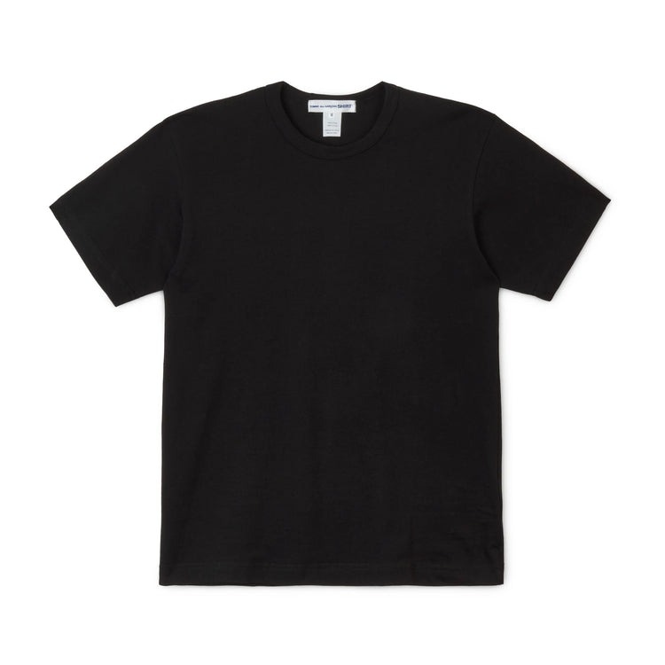 back logo short sleeve tee Black