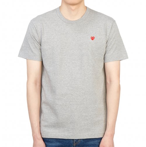 Small Red Heart Waffen Short Sleeve Tee free