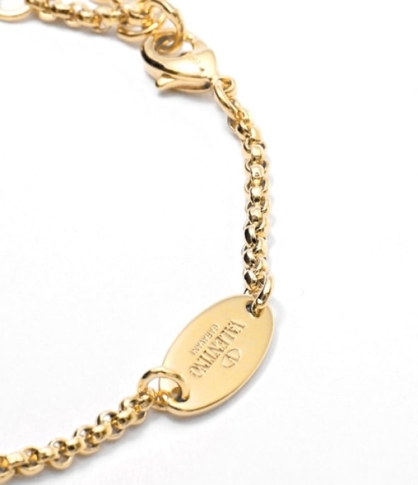 VALENTINO Metal V LOGO signature bracelet