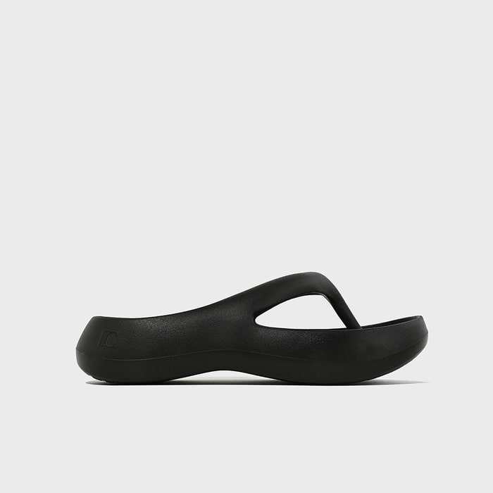 Taw&Toe x Low Classic Platform Flip Flop Black