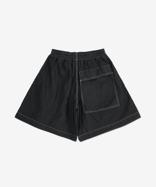 Men's Elastic Shorts - Dark Blue