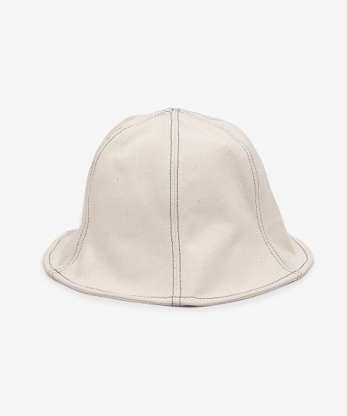 Common Reversible Bucket Hat - Ecru White 