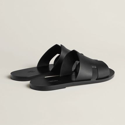 Hermes Izmir Sandal Calfskin & Noir