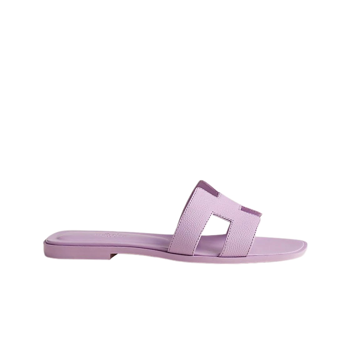 Hermes Oran Sandal Epsom & Violet Amethyste
