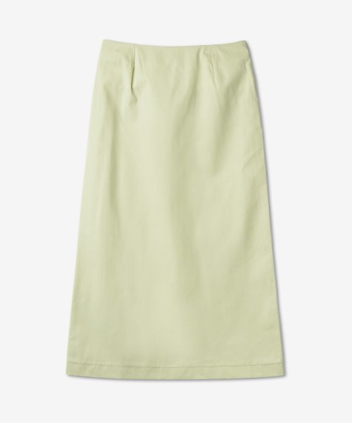 Women's long skirt - light green