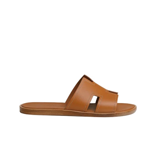 Hermes Izmir Sandal Calfskin & Naturel