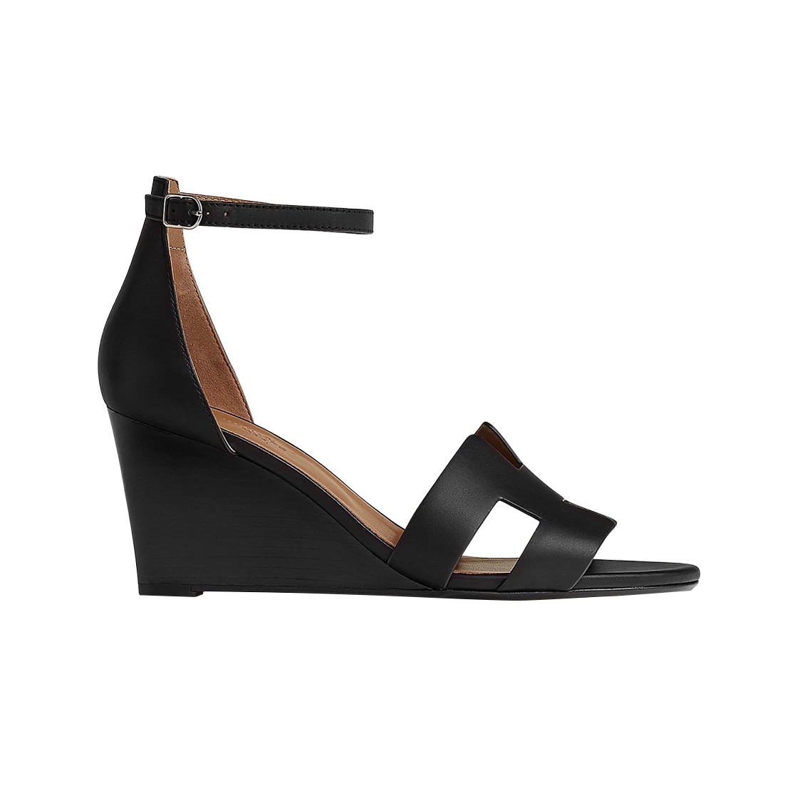Hermes Legend Sandal Calfskin & Noir