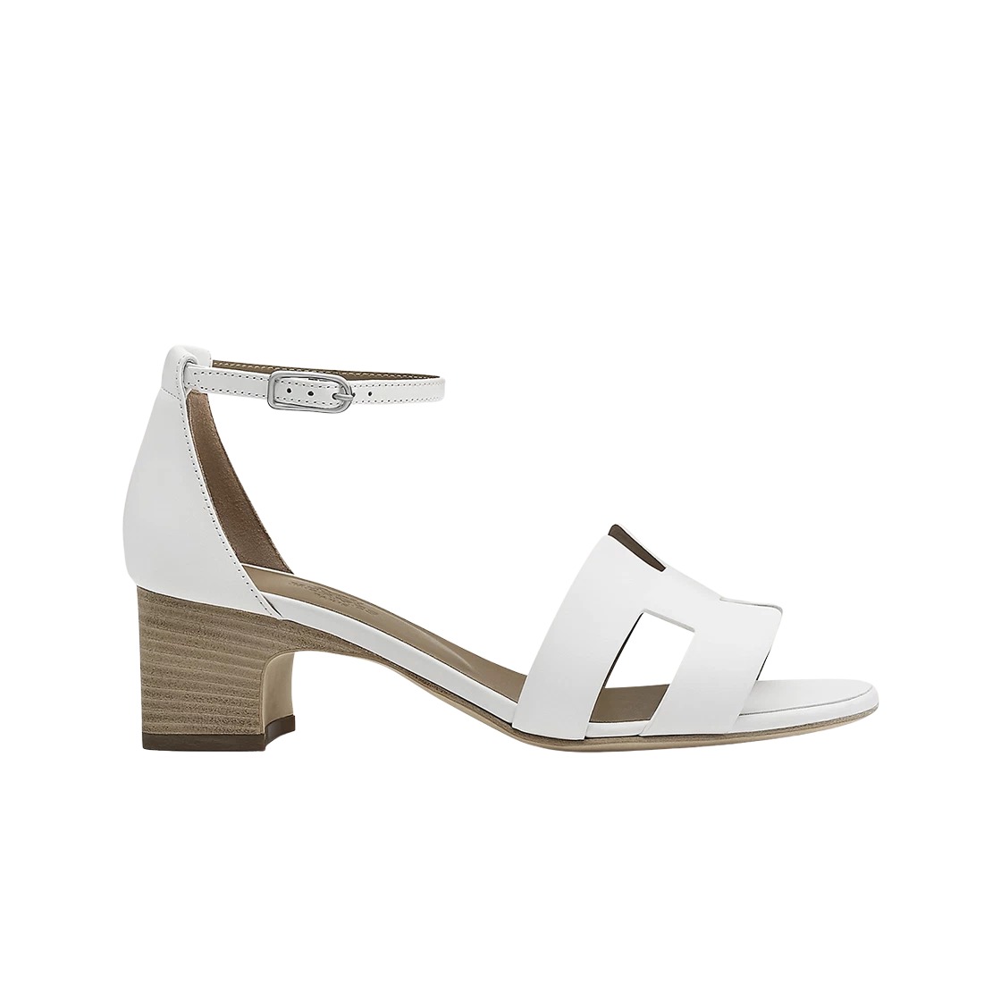 Hermes Encens 50 Sandal Calfskin & Blanc