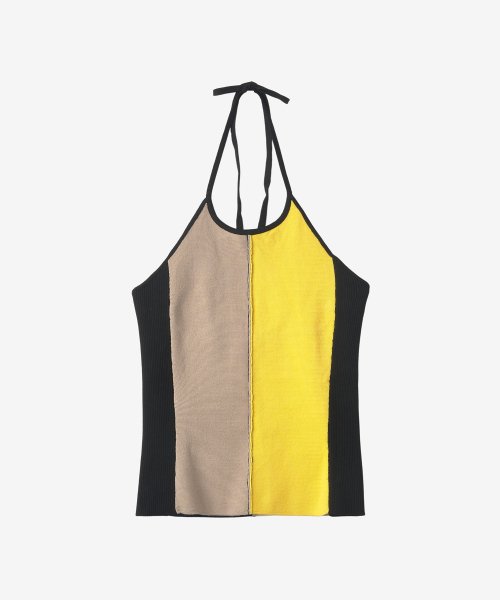 Women's sleeveless T-shirt - Multicolor