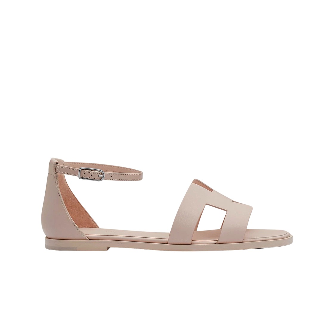 Hermes Santorini Sandal Calfskin & Rose Petale