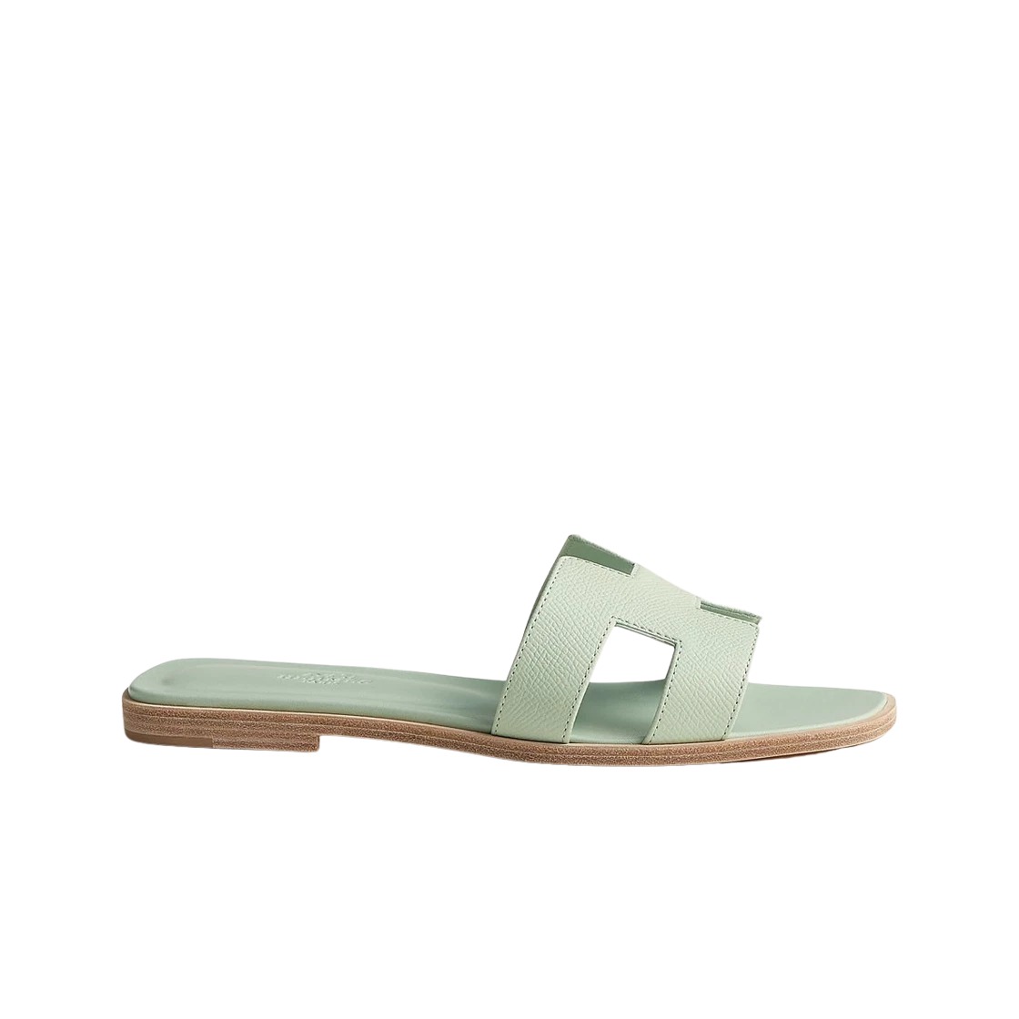 Hermes Oran Sandal Epsom & Vert Jade