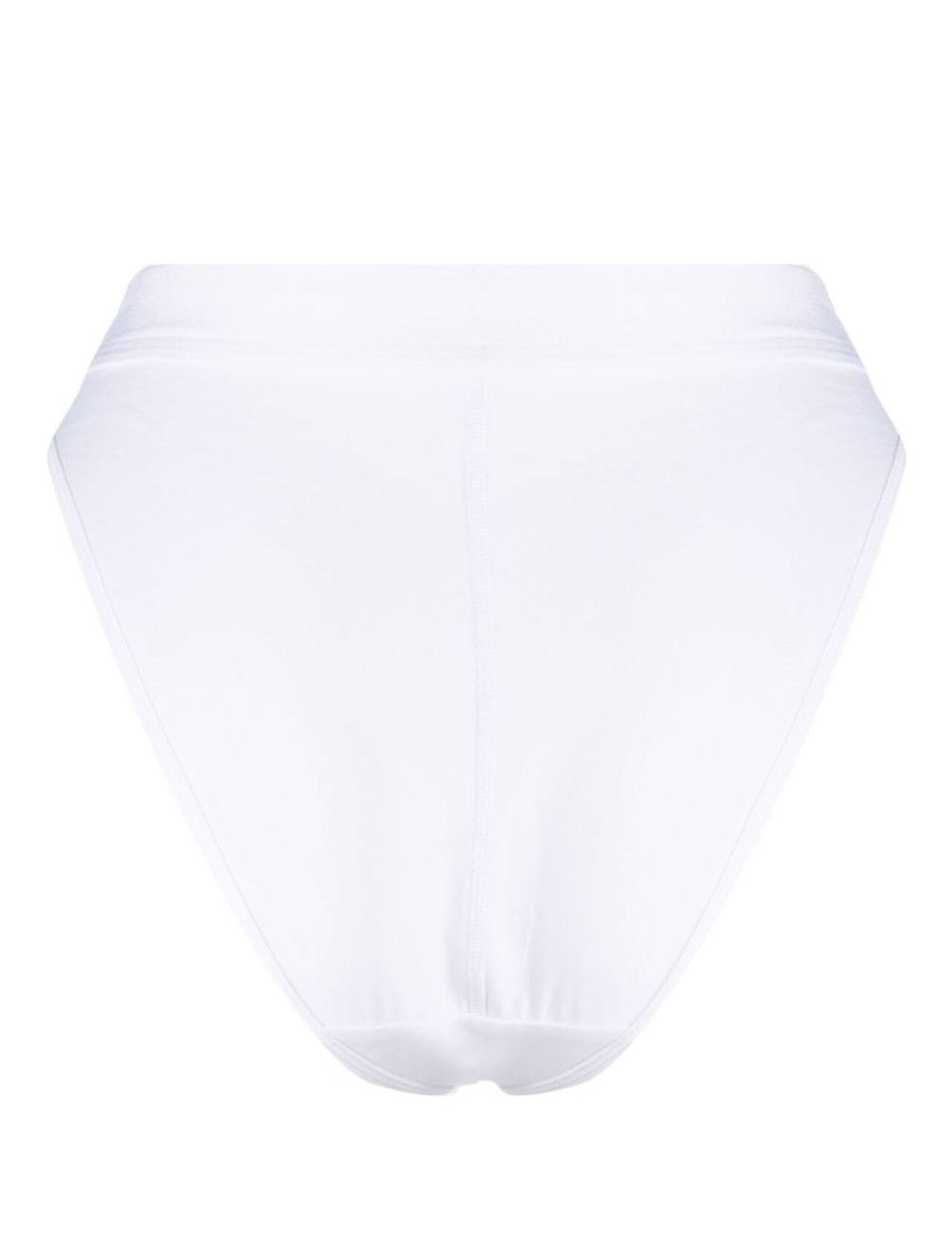 Crescent Moon high-waisted briefs white