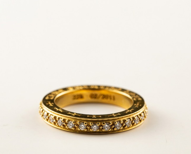 22K Fucking Love Ring Pavedia (Original)
