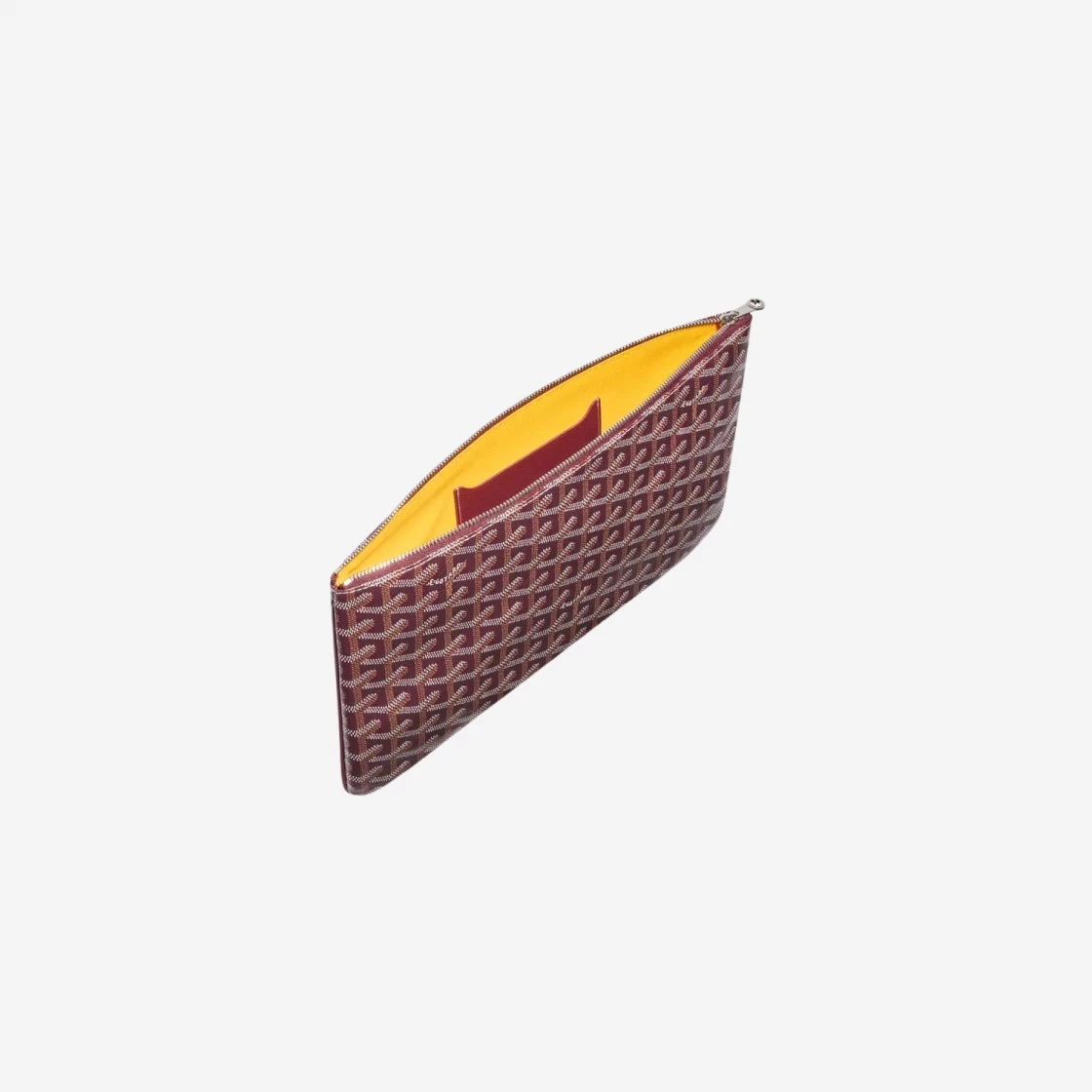 Goyard Senat Pochette MM Burgundy