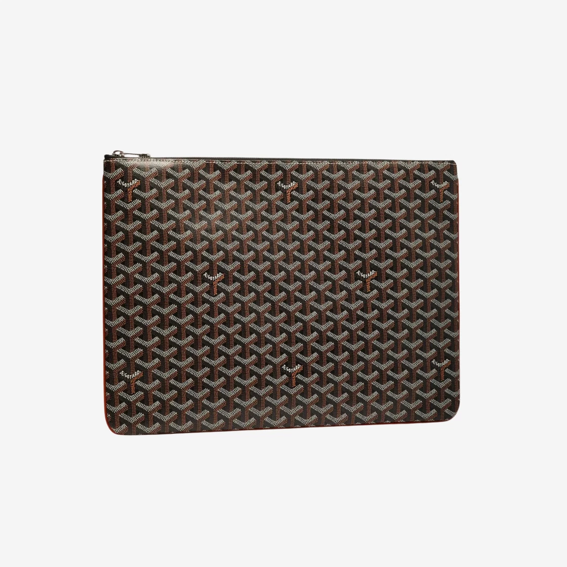 Goyard Sena Document Case GM Black Tan