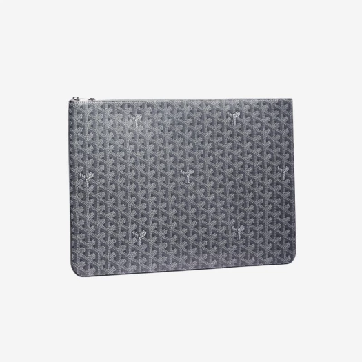 Goyard Sena document case GM gray