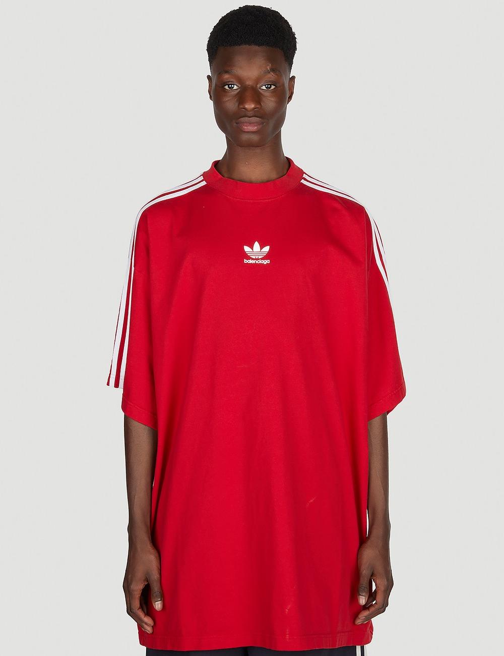 adidas x Balenciaga Logo Print T-Shirt