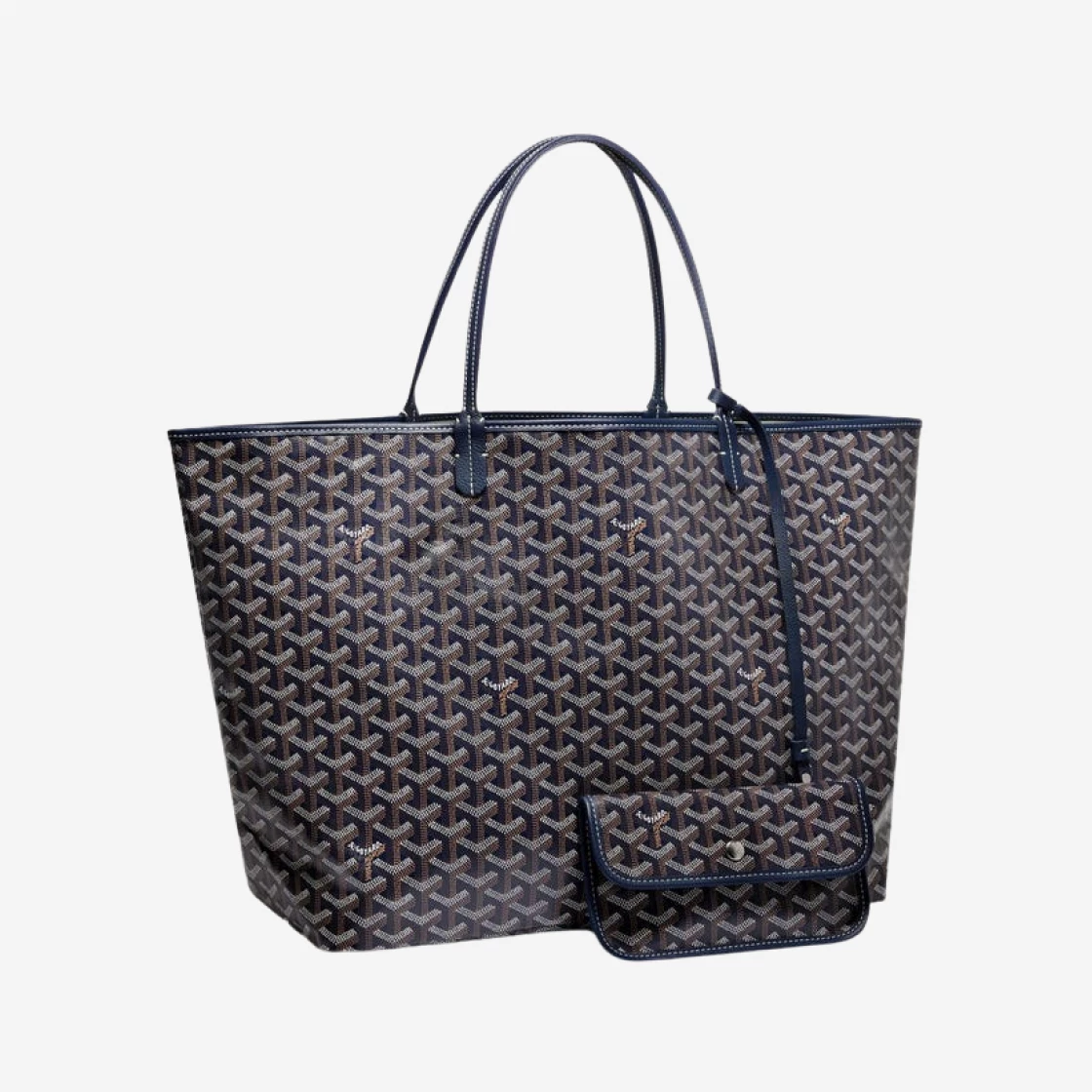 Goyard Saint Louis GM Bag Navy Blue