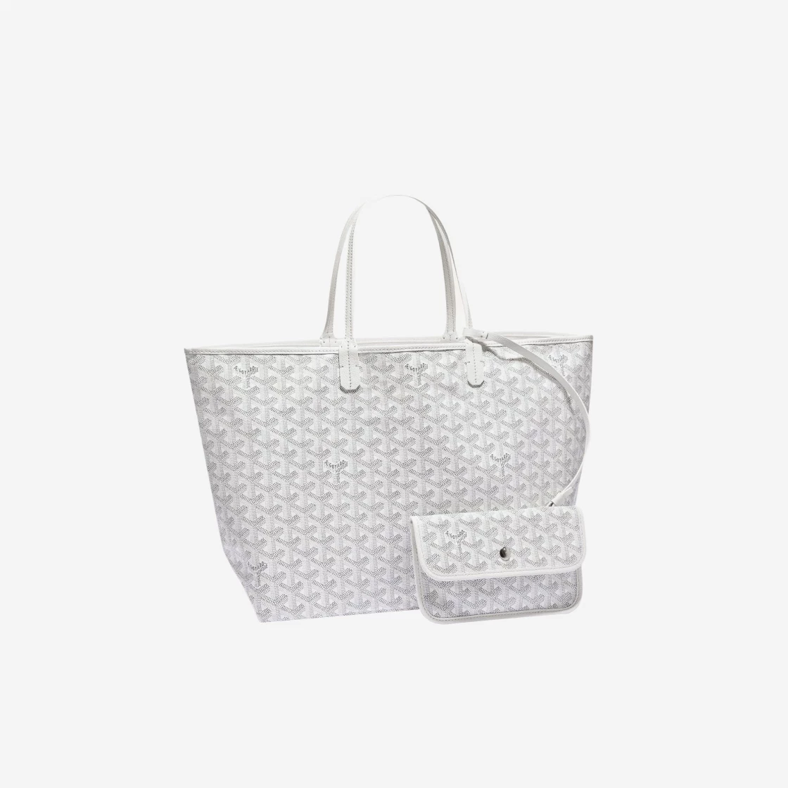 Goyard Saint-Louis Bag PM White