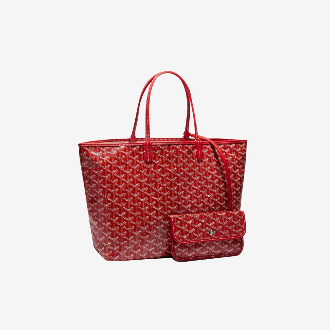 Goyard Saint-Louis Bag PM Red