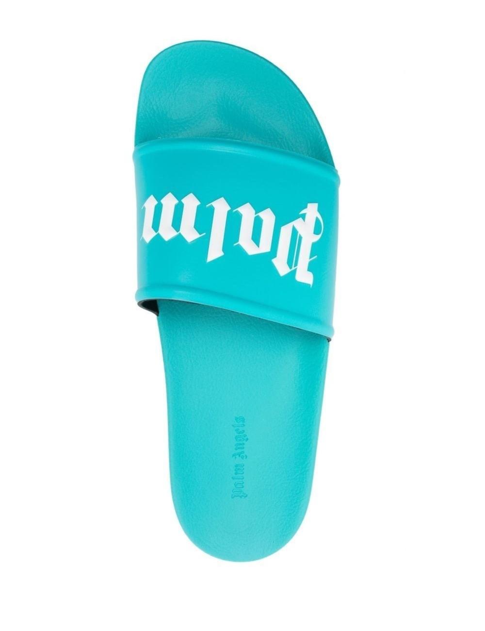 Logo print pool slides
