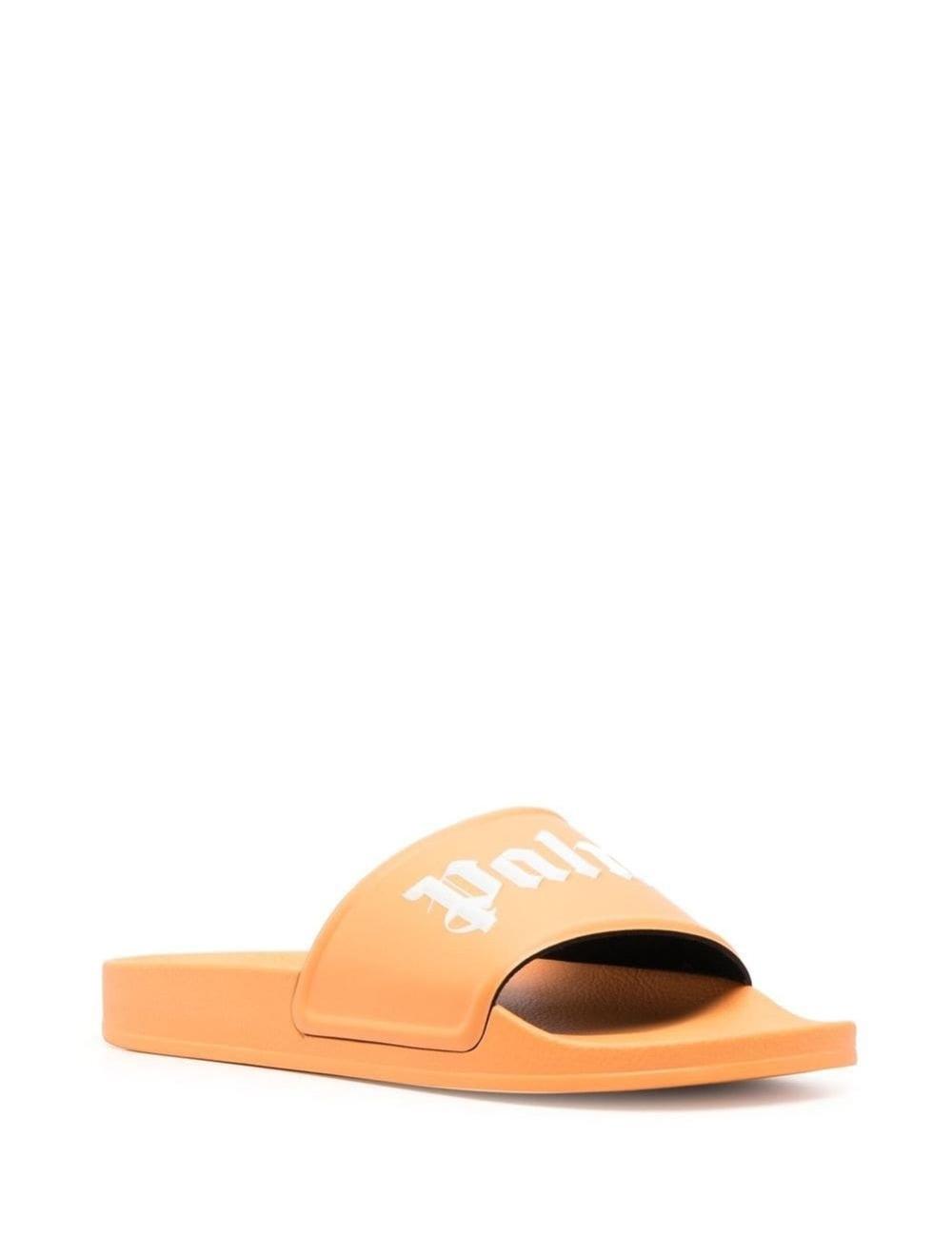 Logo print pool slides