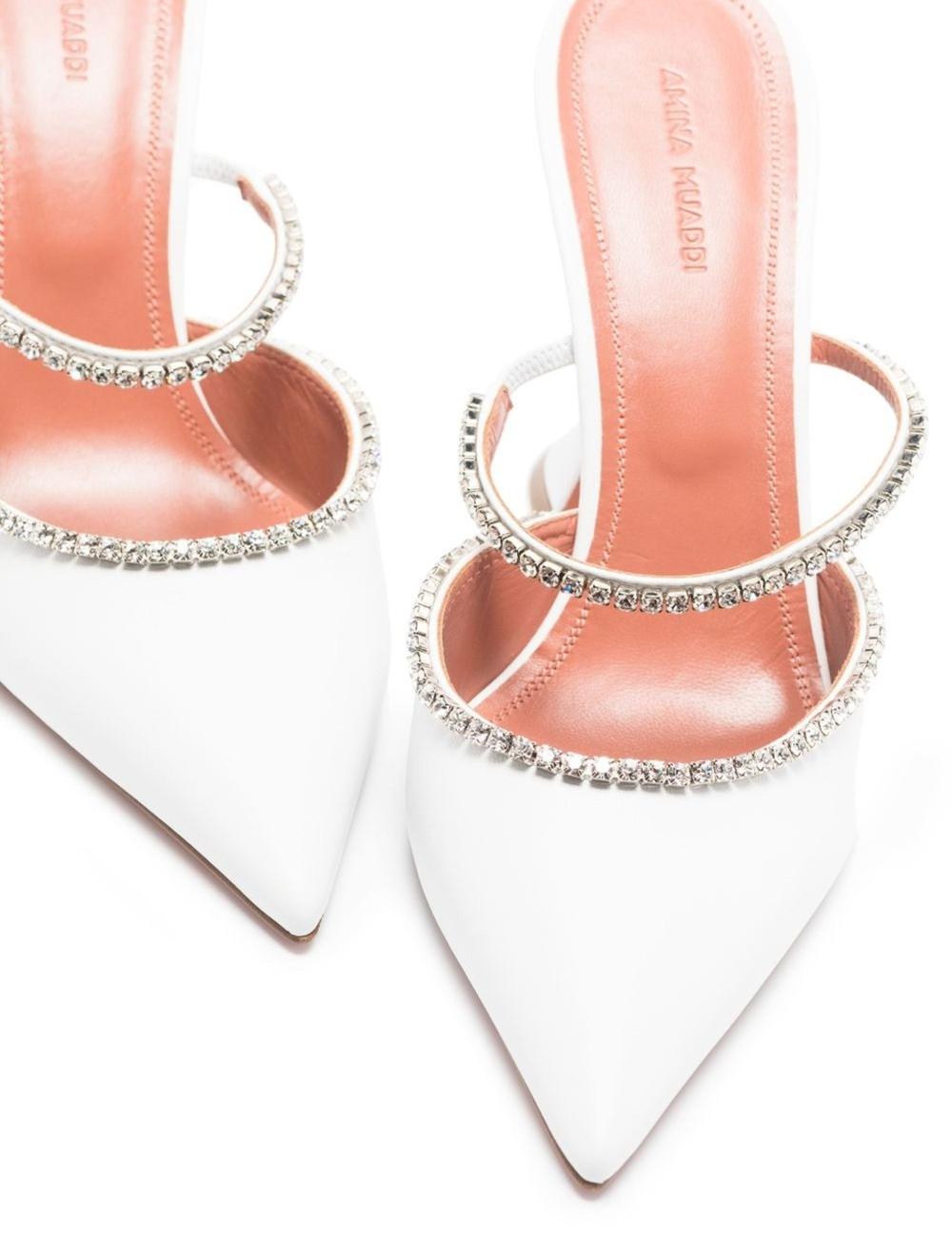 Gilda crystal-embellished mules 95mm