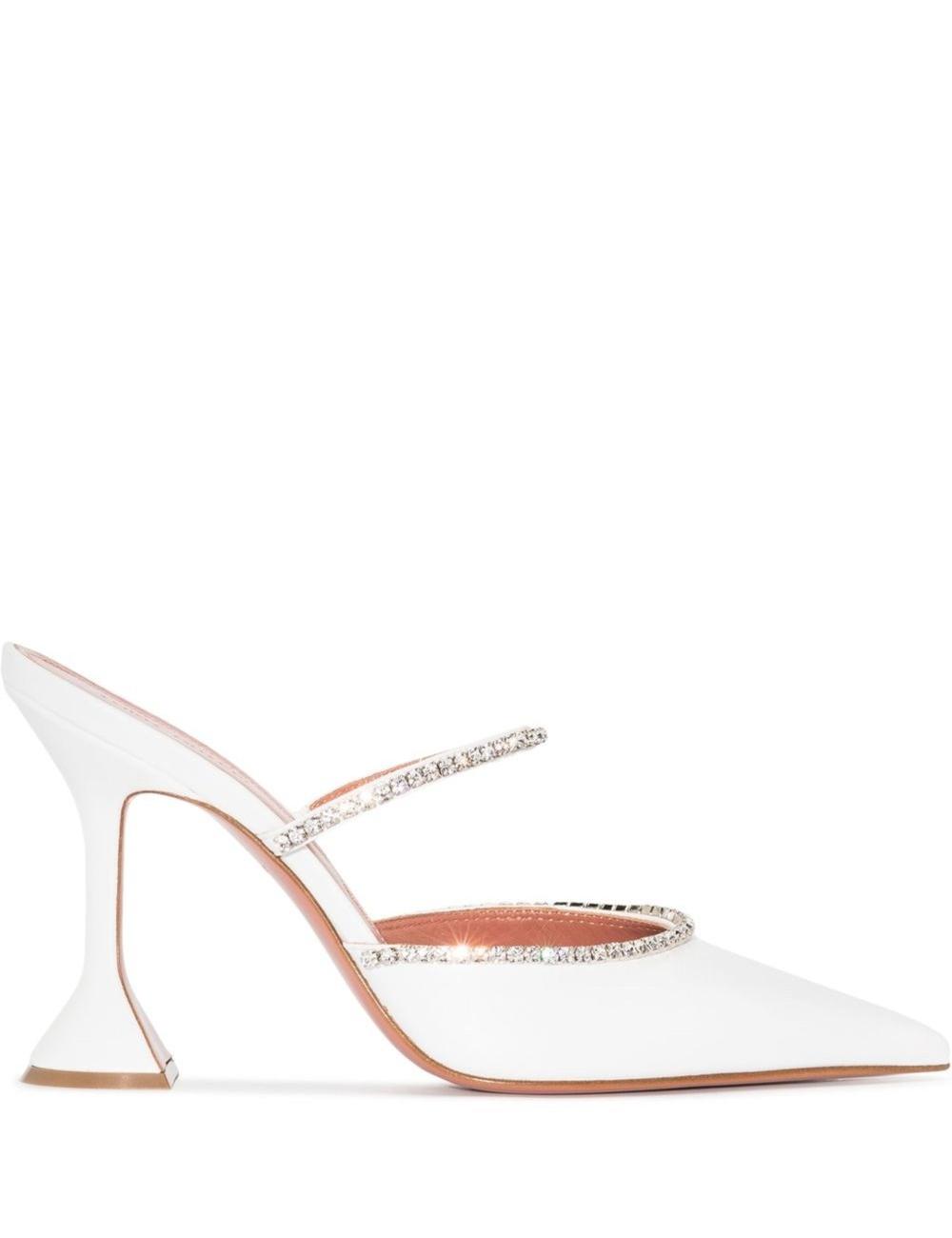 Gilda crystal-embellished mules 95mm