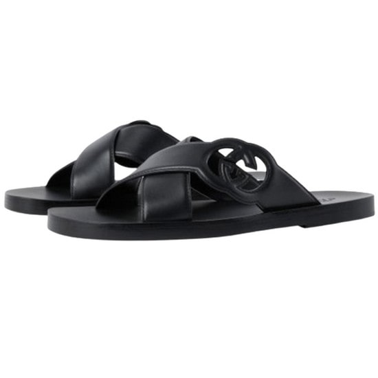 Interlocking G slide sandals