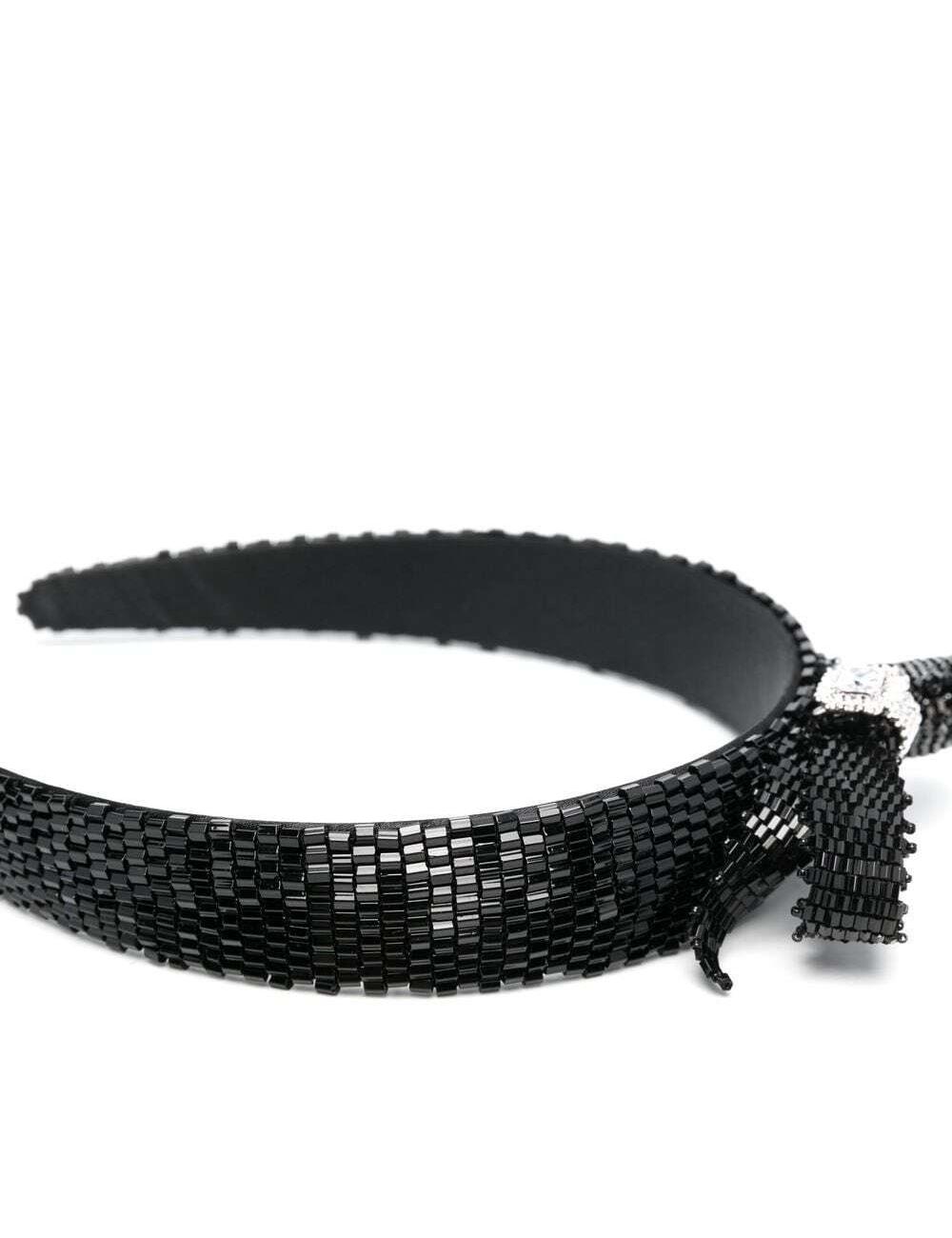 Black YVMIN hair band