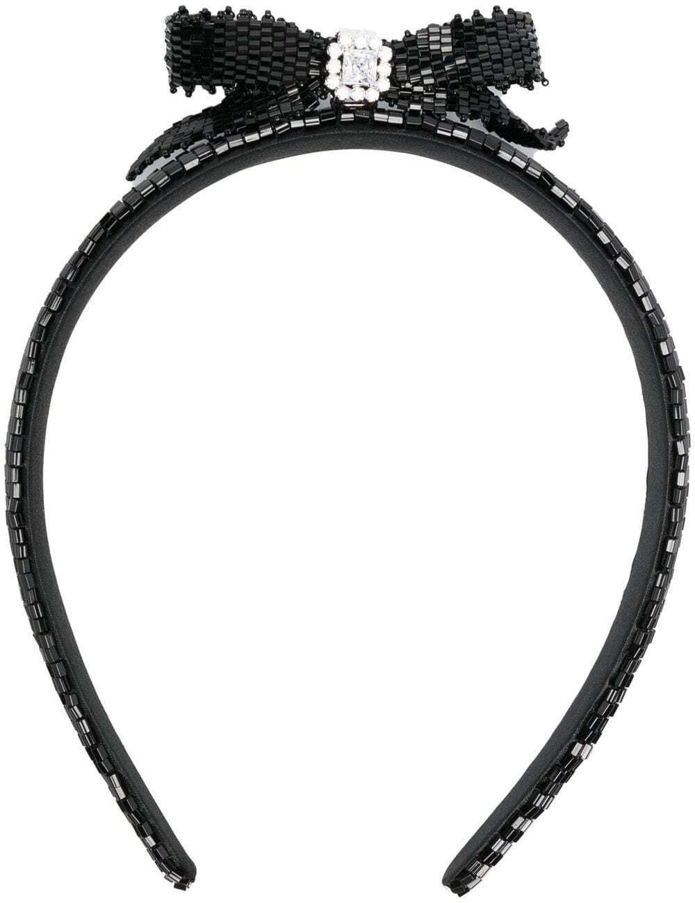 Black YVMIN hair band