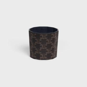 CANDLE CASE - TRIOMPHE CANVAS & CALFSKIN