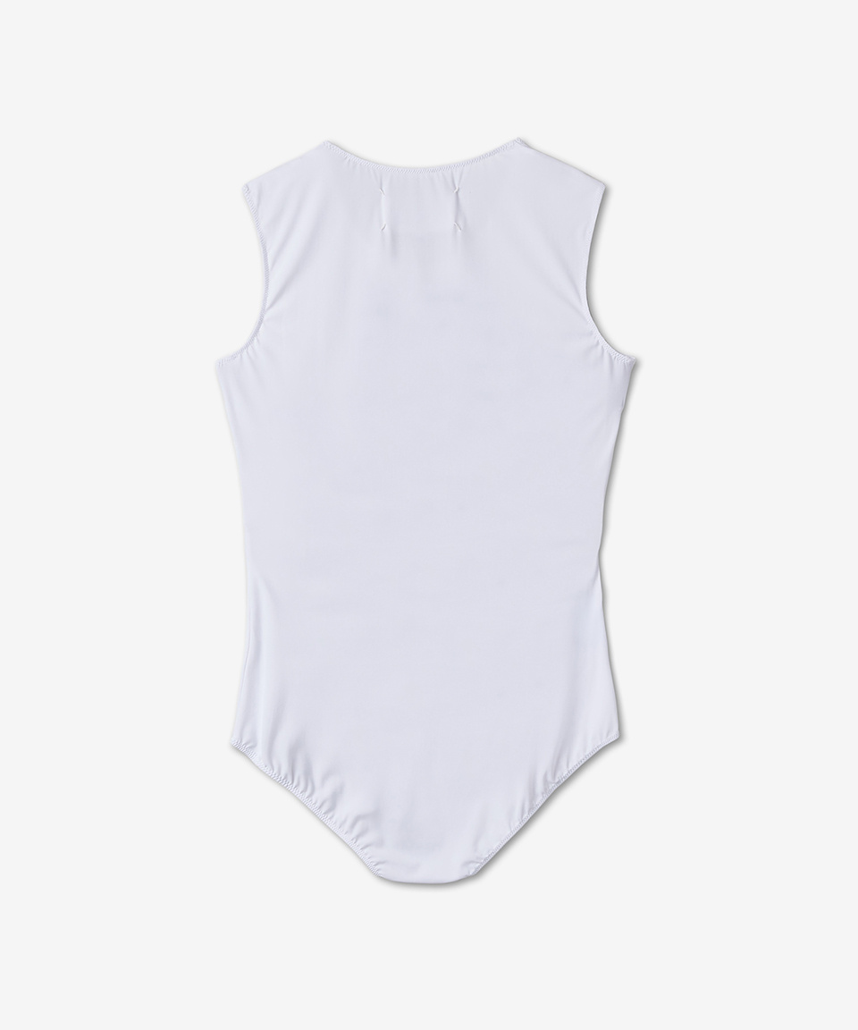 Women's Emoji Logo Bodysuit - White 