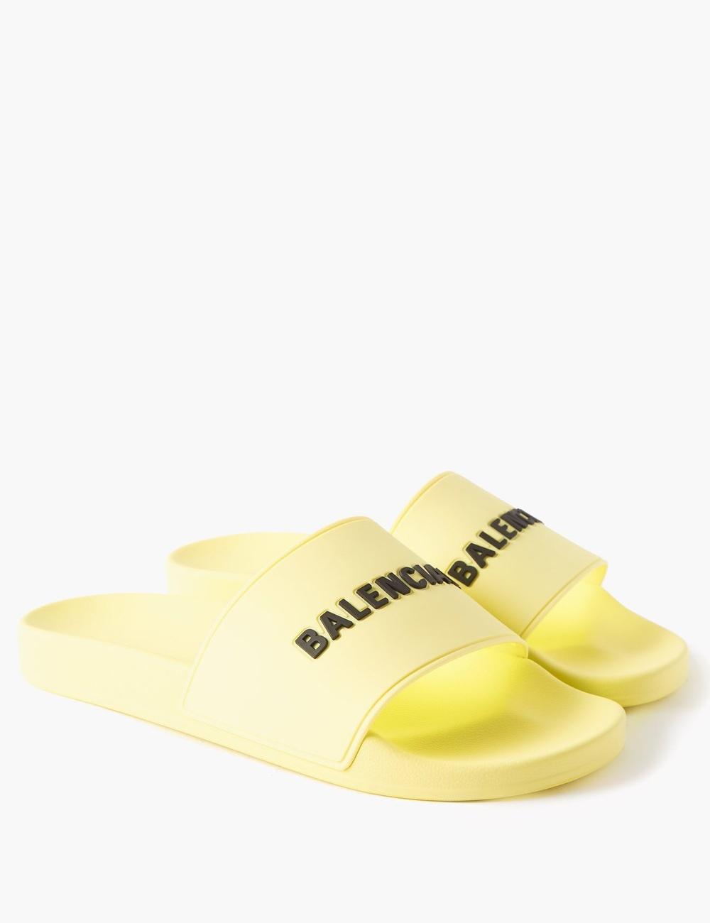 Logo embossed slides