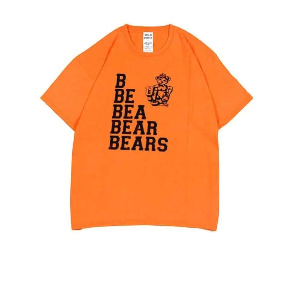 Graphic printing T-shirt Orange