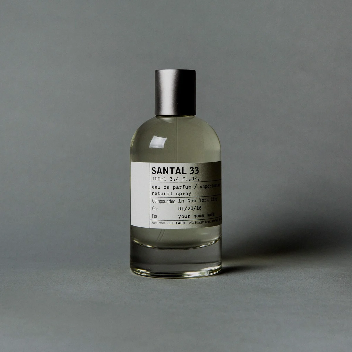 Le Labo Santal 33 Eau De Parfum 100ml 