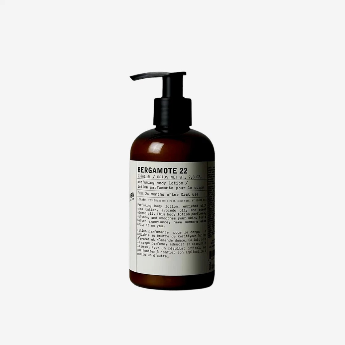 Le Labo Bergamote 22 Perfuming Body Lotion 237ml (Korean Ver.)