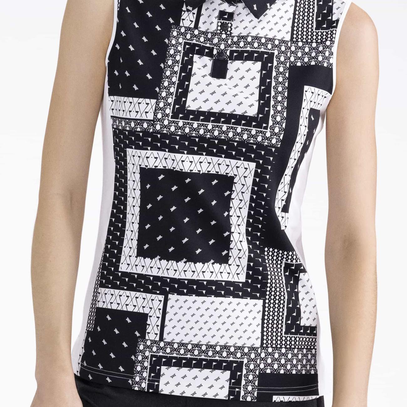 additional production Sleeveless Handkerchief Polo