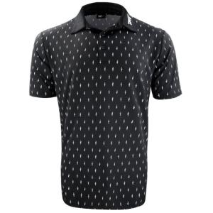 Men's Comfort Fit Cactus Print Polo 